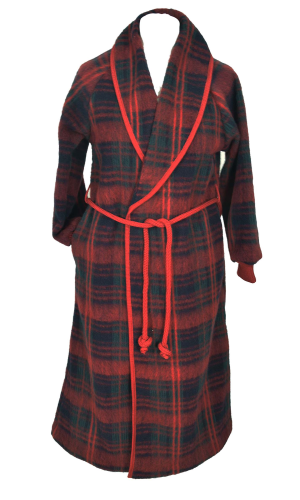 Robe de chambre enfant laine des Pyrénées écossais