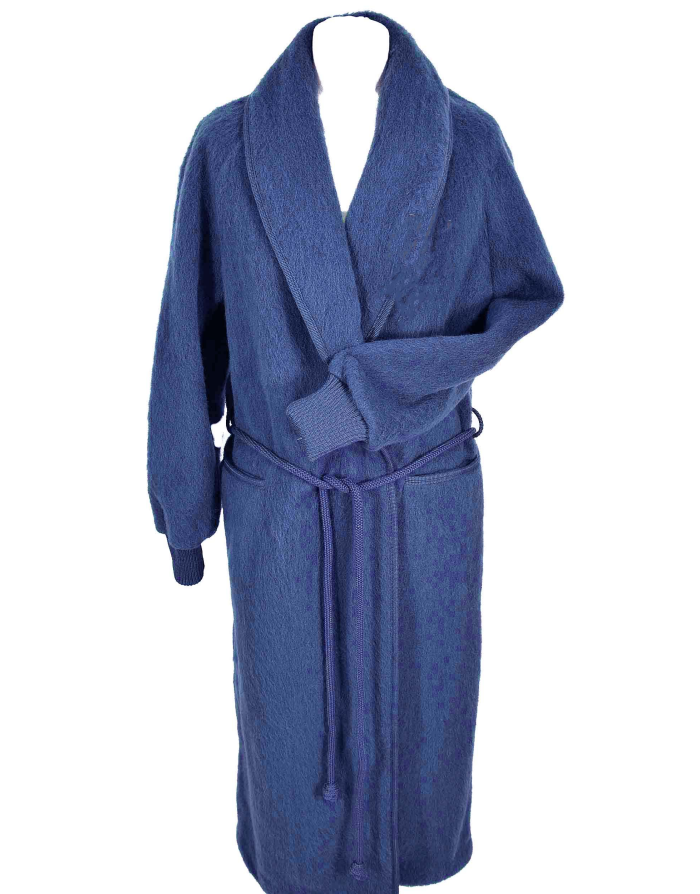 Robe de Chambre Femme en Laine des Pyrenees a la vente en prune