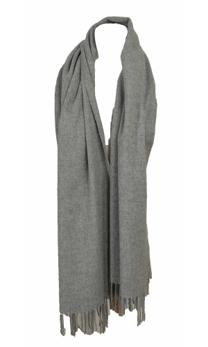 etole laine gris fabriquée en France pour femme