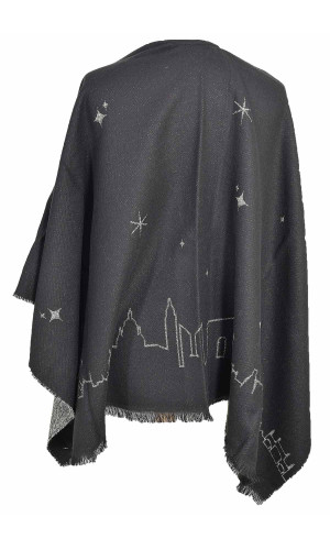 cape acrylique noire motif Amour